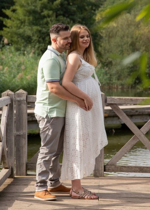 Reportage photo grossesse et naissance Clermont-Ferrand