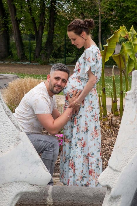 Reportage photo grossesse et naissance Clermont-Ferrand
