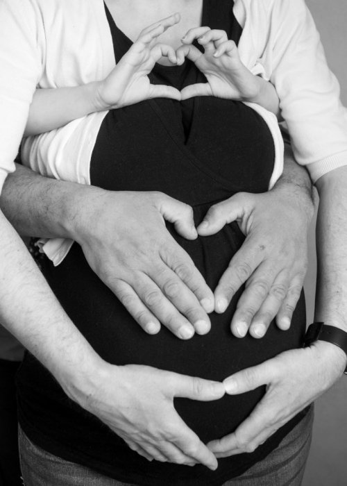 Reportage photo grossesse et naissance Clermont-Ferrand